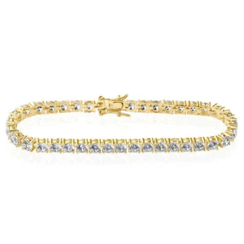 Bracelet Rivière en Plaqué Or